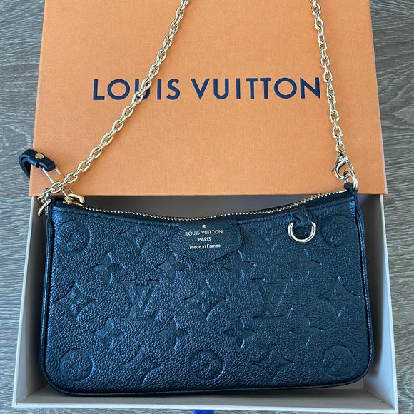 Louis Vuitton Easy Pouch on Strap (Black) - Picture 1 of 4